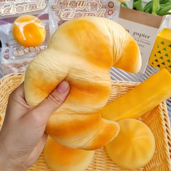Squishy Croissant Stress Toy